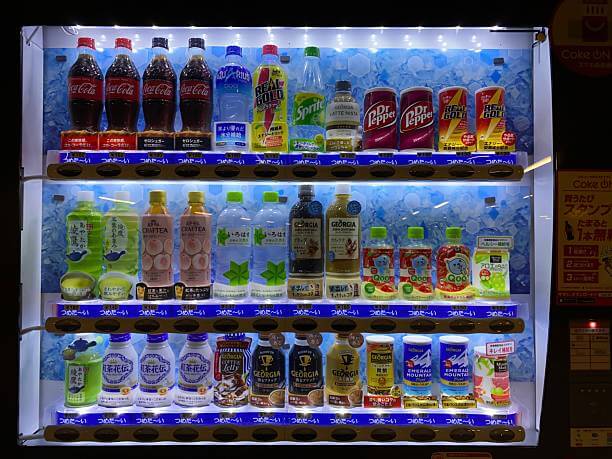 Popular vending machine snacks and drinks people actually want